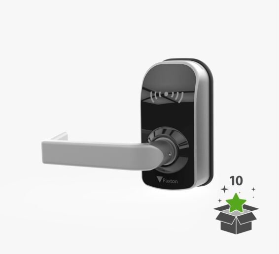 Paxton PaxLock Pro wireless electronic lockset for retrofit access control doors